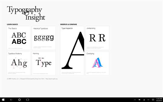 Typography Insight screenshot 1