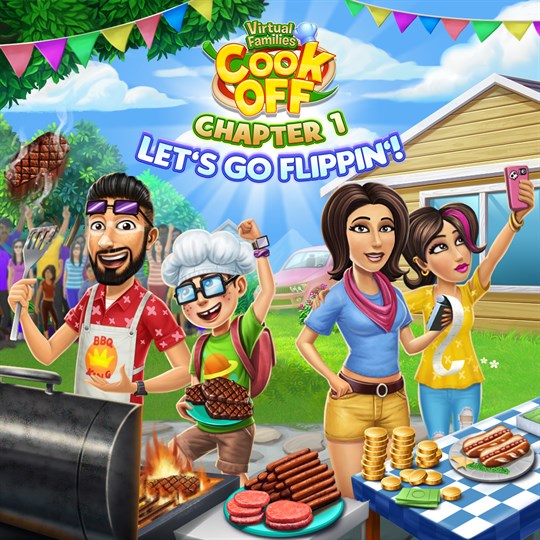 Virtual Families Cook Off: Chapter 1 Let's Go Flippin' for xbox