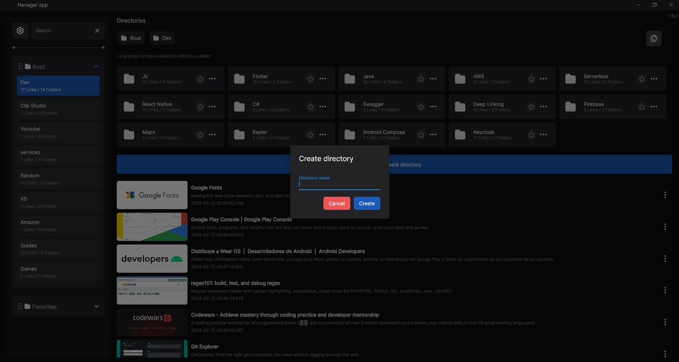 #2. Hanager (Windows) Ved: Acarye