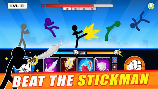 Stickman Shadow Fighter screenshot 1