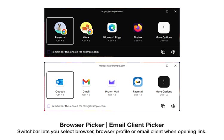 Switchbar - Browser Picker - PC - (Windows)