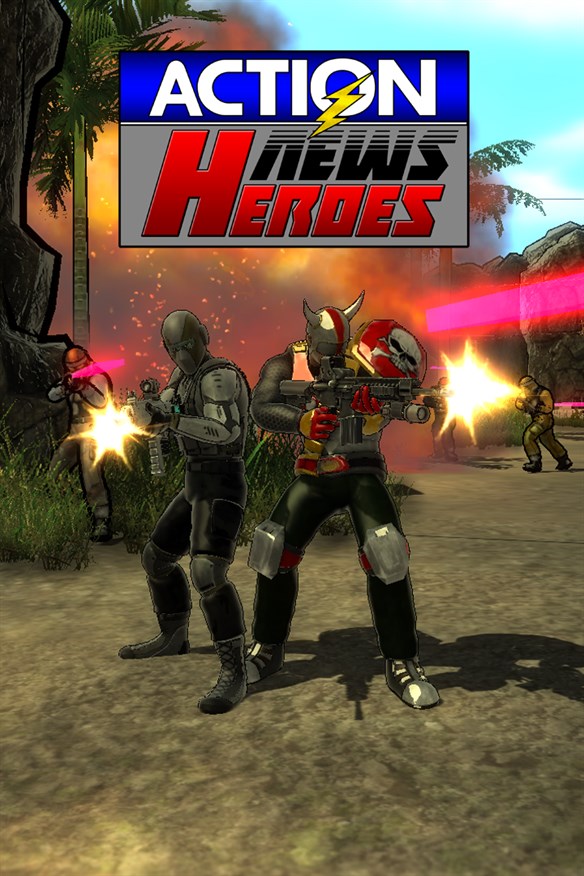 Action News Heroes Xbox Series X|S and Xbox One cover art
