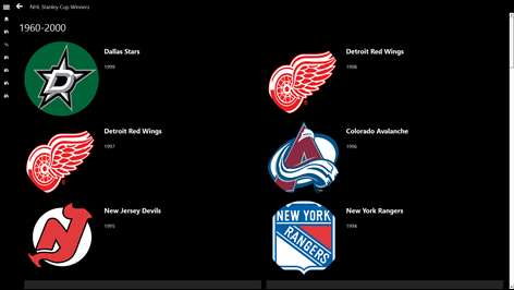 NHL Stanley Cup Winners Screenshots 2