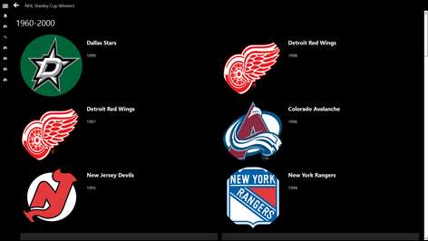 NHL Stanley Cup Winners Screenshots 2