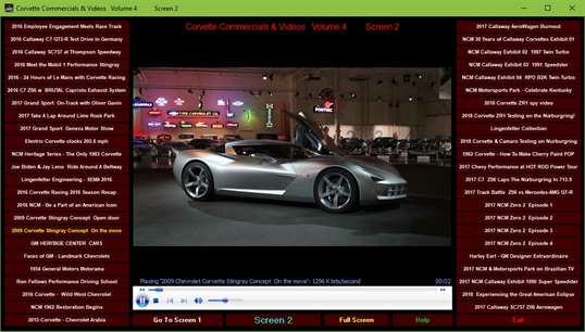 Corvette Commercials and Videos Volume 4 screenshot 4