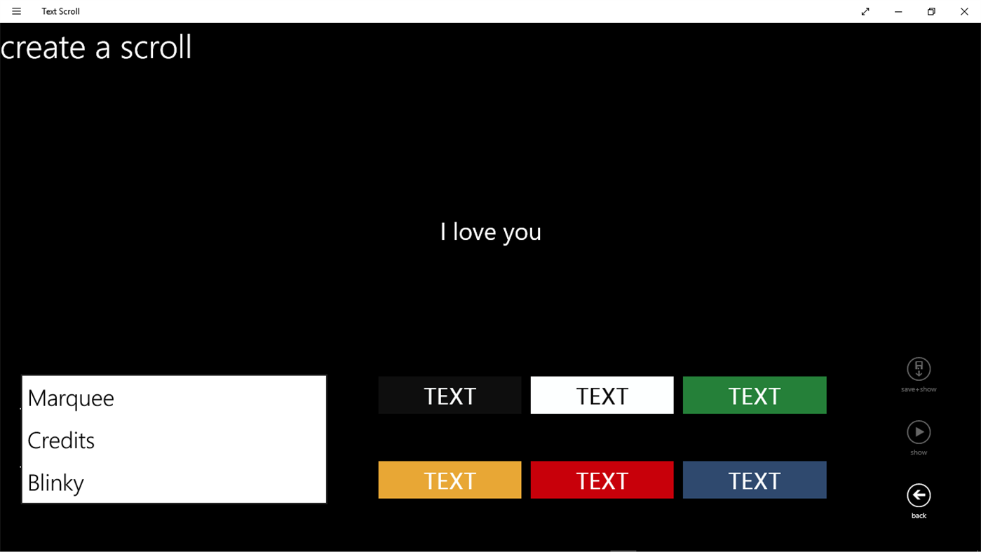 #4. Text Scroll (Windows) 由: Santy P91