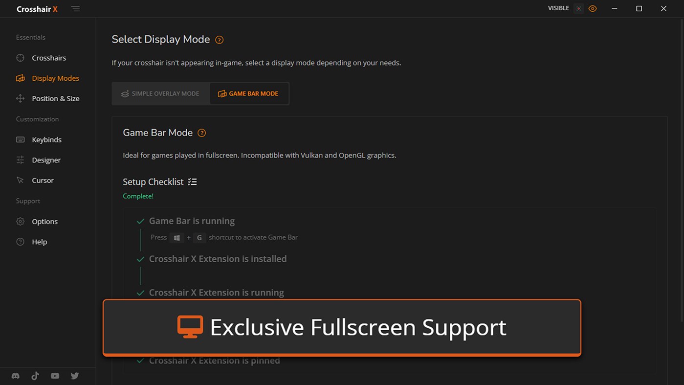 #3. Crosshair X (Windows) 来自: CenterPoint Gaming