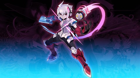 DLC 플레이어블 캐릭터 「아큐라 from “Gunvolt Chronicles: Luminous Avenger iX”」