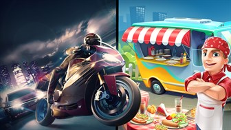 Moto Rush GT + Food Truck Tycoon