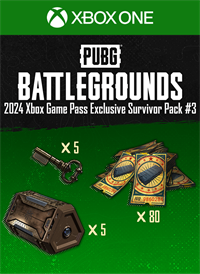 Pack PUBG du Survivant Exclusif du Xbox Game Pass 2024 n°3