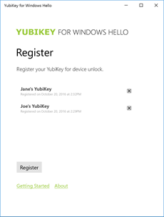 YubiKey for Windows Hello screenshot 4