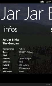 SW - Jar Jar Binks screenshot 1