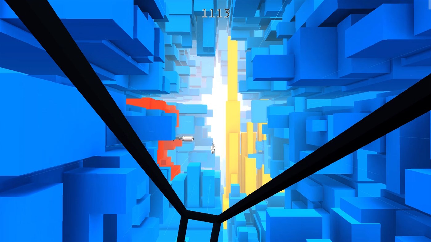 #3. Voxel Fly (Windows) 由: Cenda Games