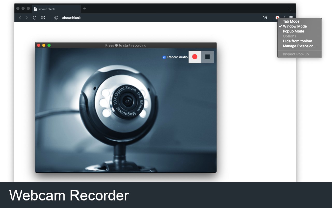 Webcam Recorder promo image