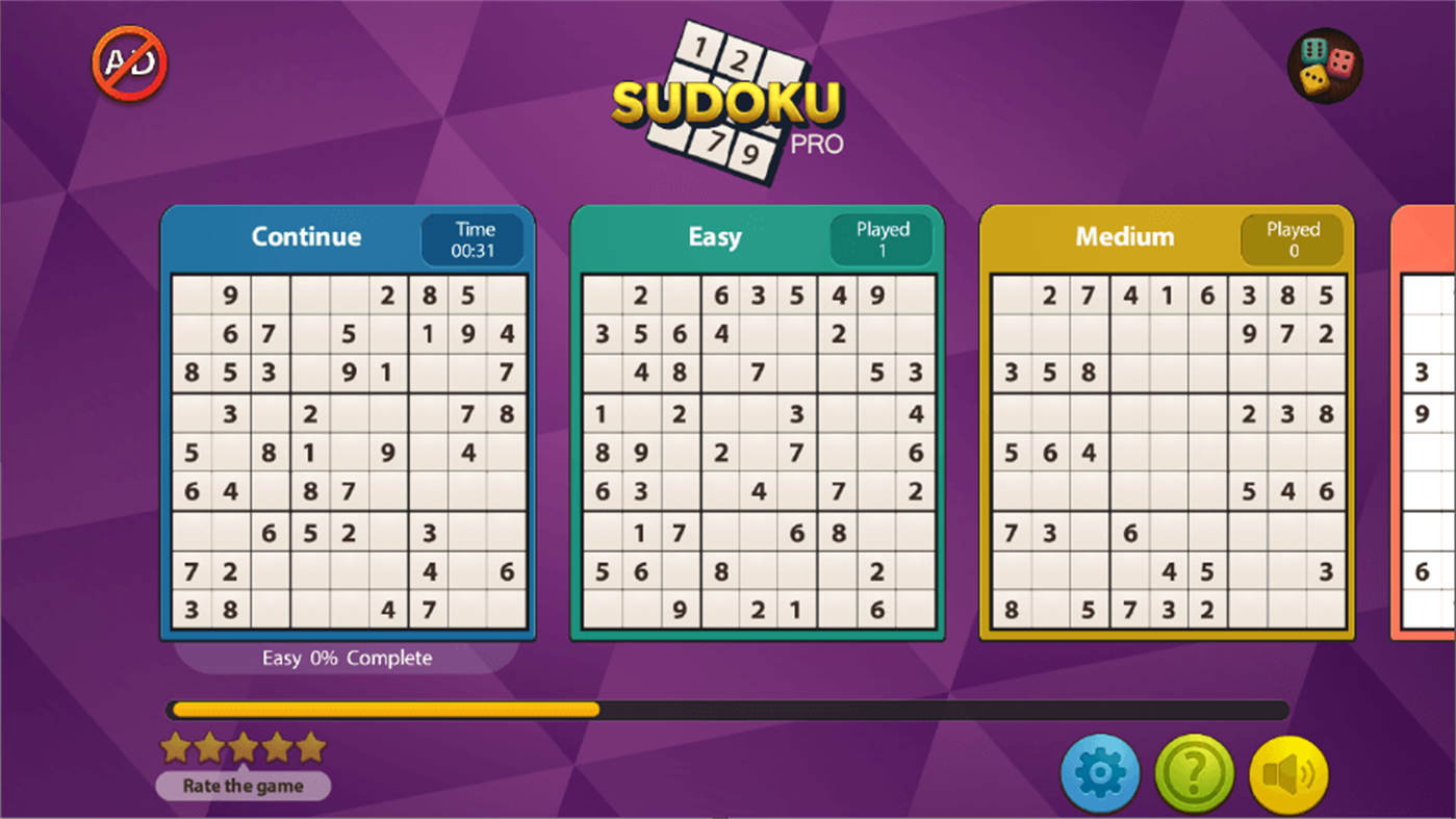 #2. Sudoku - Pro (Windows) بواسطة: Random Salad Games LLC