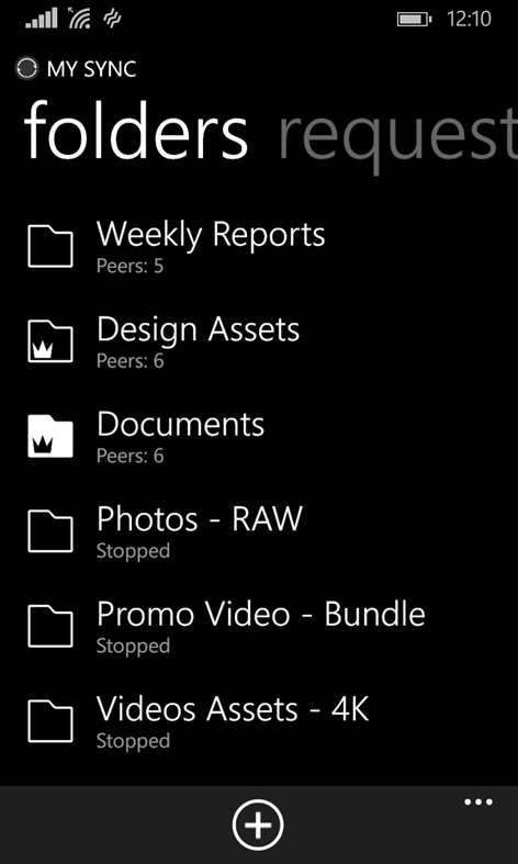 Resilio Sync Screenshots 1