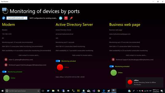 Port Monitor screenshot 1