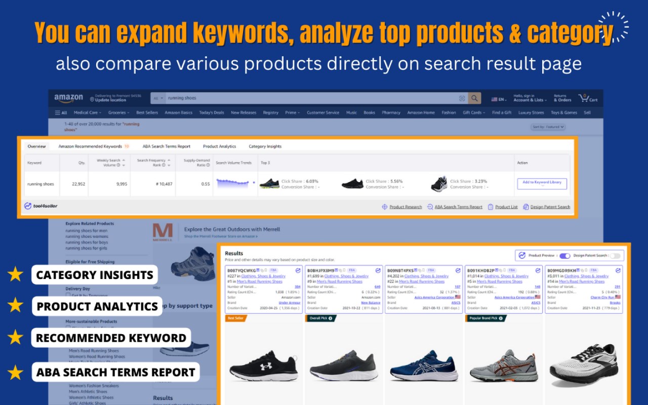 tool4seller - Amazon Product Research