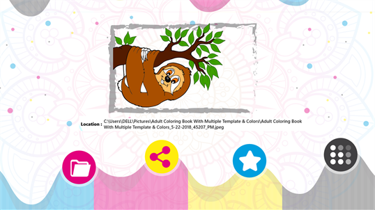 Animal Coloring Book With Multiple Templates & Coloring Options screenshot 6