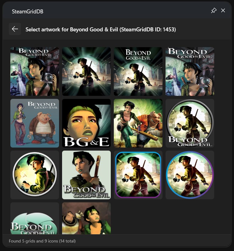 SteamGridDB for Xbox screenshot