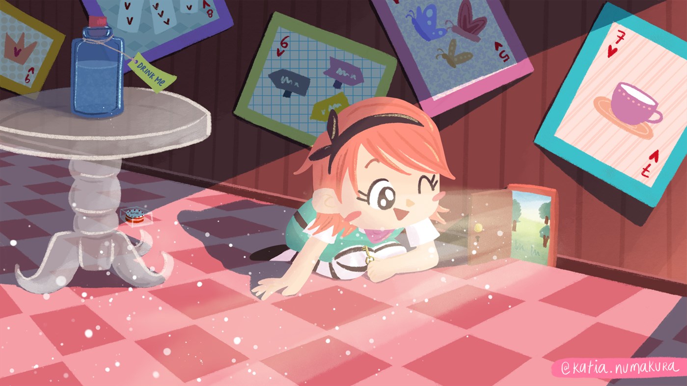 #2. Alice in Wonderland - a jigsaw puzzle tale (Xbox) 来自: QUByte Interactive