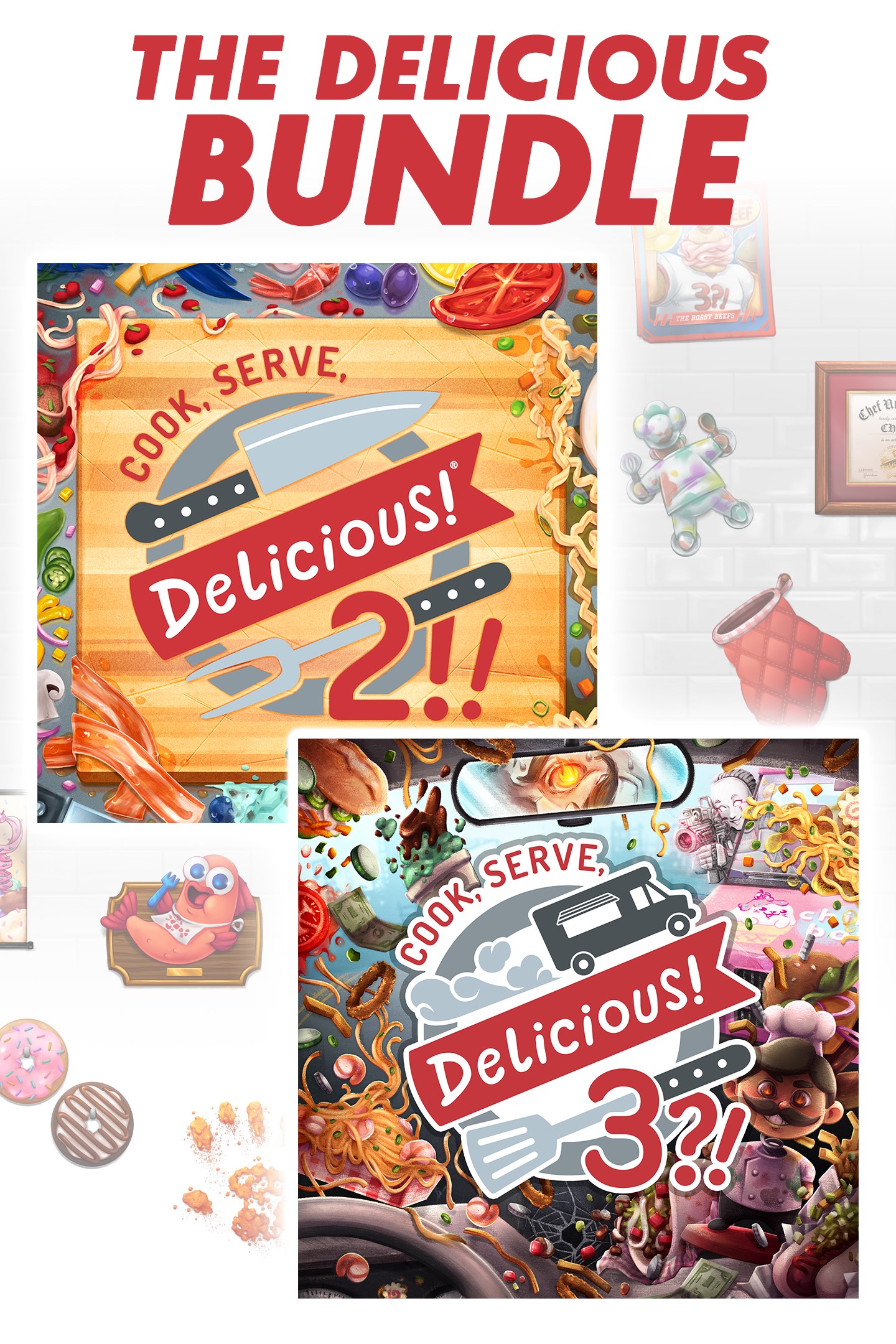 Cook, Serve, Delicious! 2/3 Bundle!! image