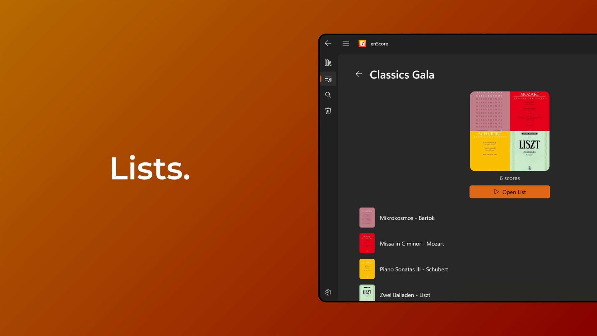 enScore: Sheet Music Reader screenshot