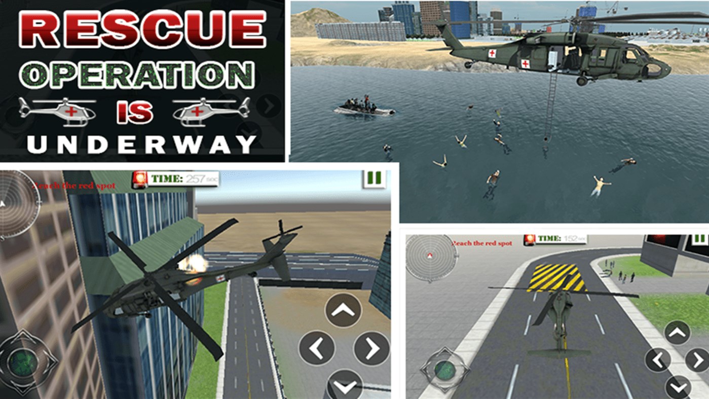 #4. Army Helicopter Rescue Ambulance (Windows) Bởi: Vinegar Games