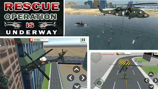 Army Helicopter Rescue Ambulance screenshot 4