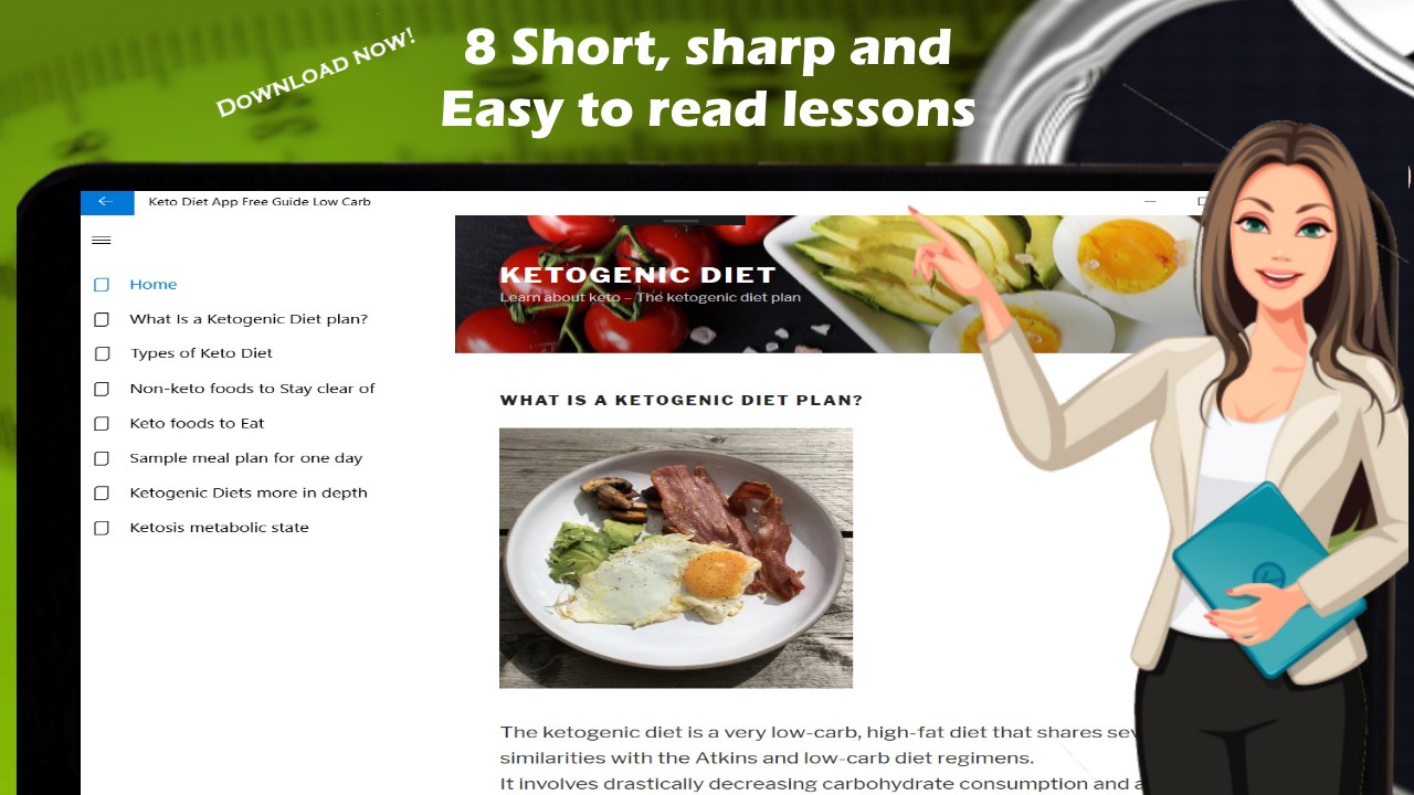 Keto Diet App Free Guide - Low Carb Ketogenic Diet - Free download and  install on Windows | Microsoft Store