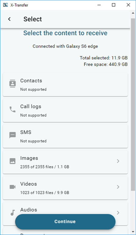 #7. X-Transfer (Windows) Av: WebToGo GmbH.