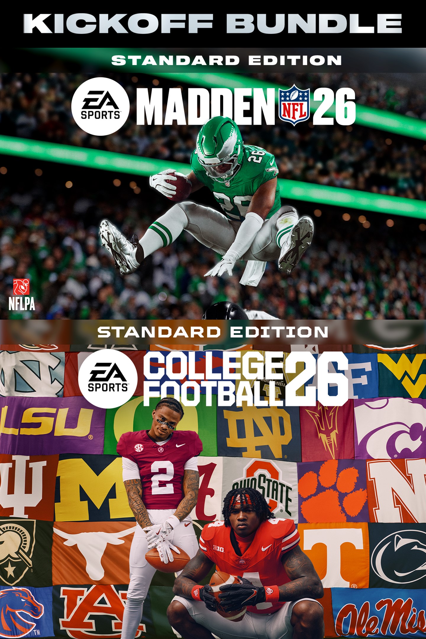 Snímek pole EA SPORTS™ Kickoff Bundle (Madden NFL 26 Edition a College Football 26 Edition)