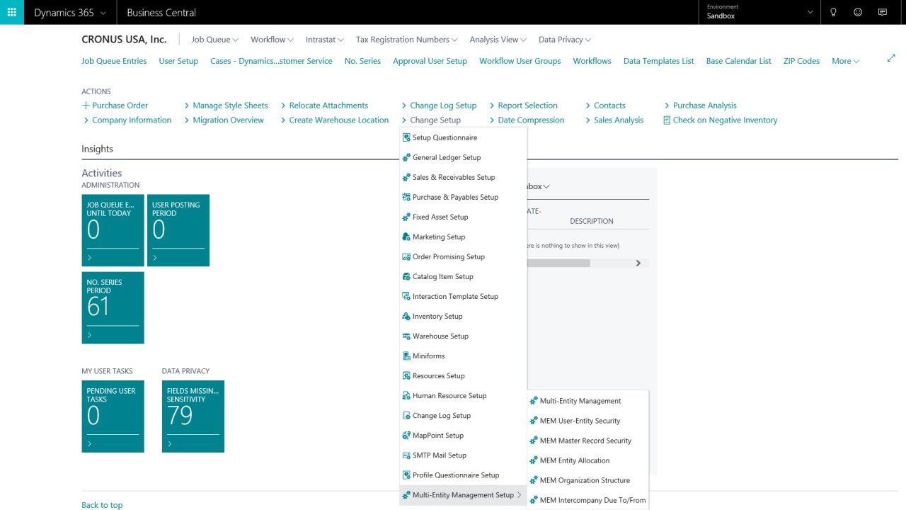 Snapshot 2 of Multi-Entity Management IRS 1096