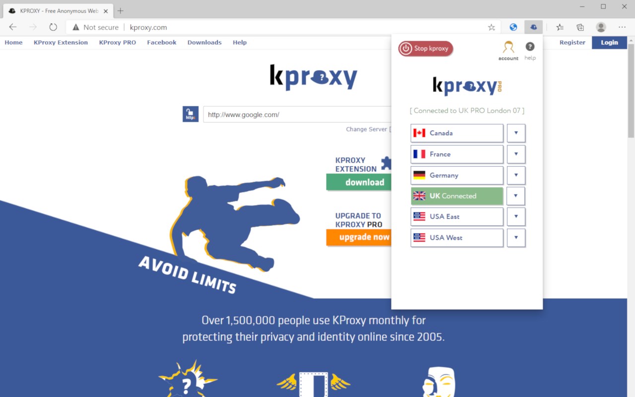 KProxy Extension