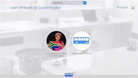 Learn Afrikaans via videos by GoLearningBus Screenshots 1