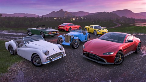 British Sports Cars-bilpaket