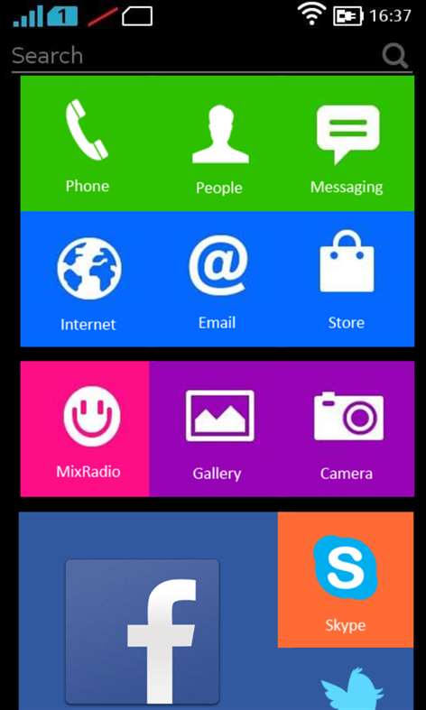 Nokia X Launcher Screenshots 1