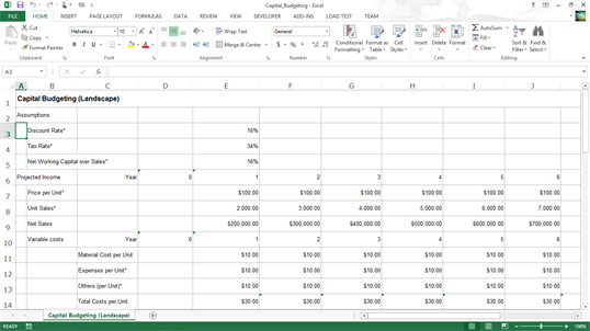 Finance Spreadsheets screenshot 3