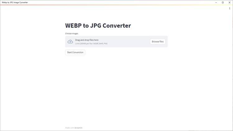 Webp to JPG Image Converter - PC - (Windows)