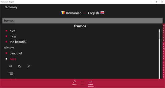 Romanian - English screenshot 3