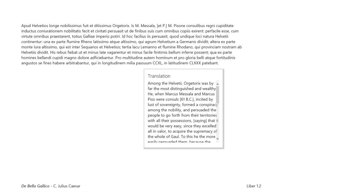 #9. Latin Reader (Windows) Ved: Telpirion.com