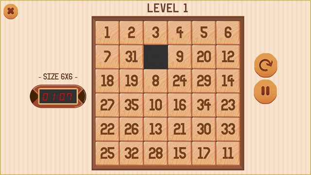 Number Slide Puzzle screenshot 2