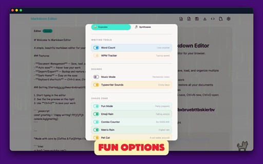 Markdown Editor for Edge™ – Easy GitHub-Flavored Markdown