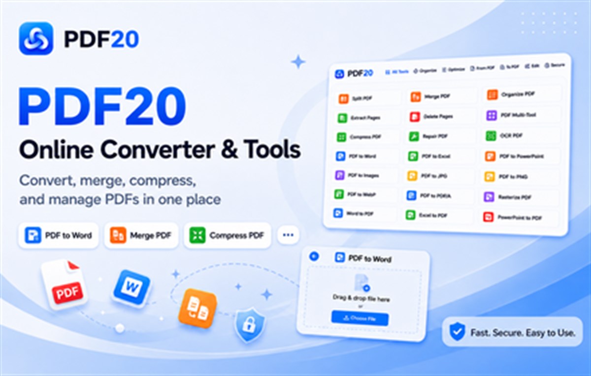 pdf20.com - Online PDF Converter & Tools