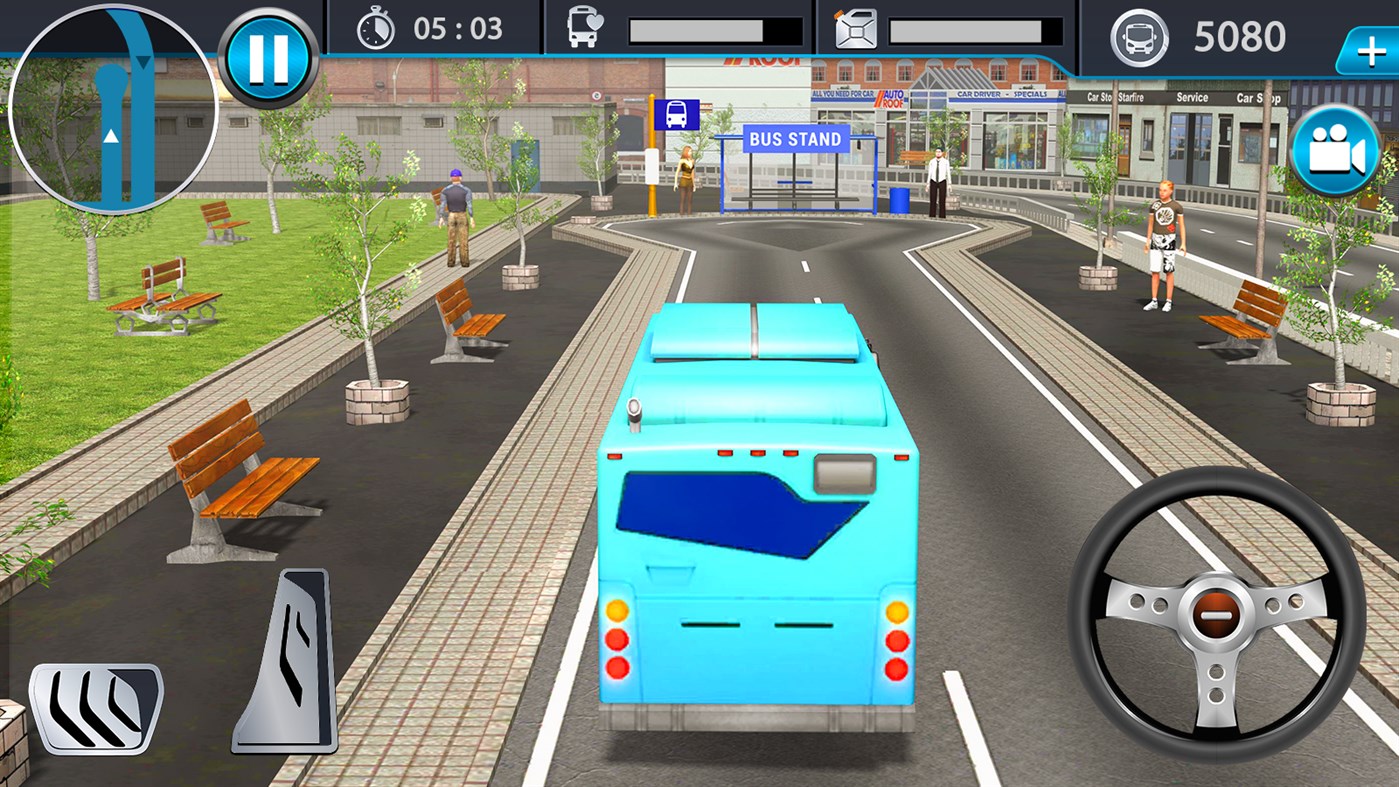 #4. Bus Drive Simulation (Windows) Von: LucknOk Game