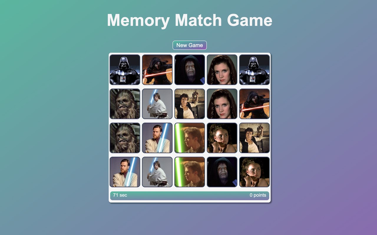 AI Memory Match Game