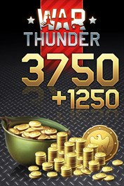 War Thunder - 3750 (+1250 Bonus) Golden Eagles — 5000