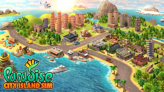 Paradise City Island Sim screenshot 1