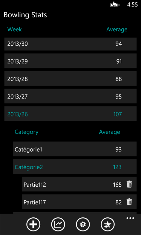 Bowling Stats Screenshots 1