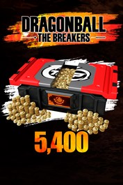 DRAGON BALL: THE BREAKERS - 5400 jetons TP